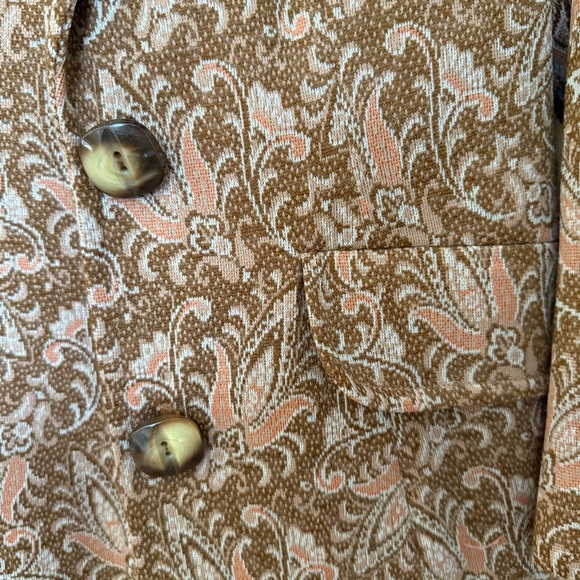 Vintage 1970s Two Piece Sets Cheongsam Dress with Blazer Jacket - Picture 9 of 9